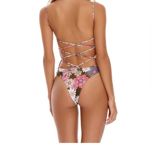 Agua Bendita NWT Kali Reversible one piece size S brand new - Picture 4 of 6